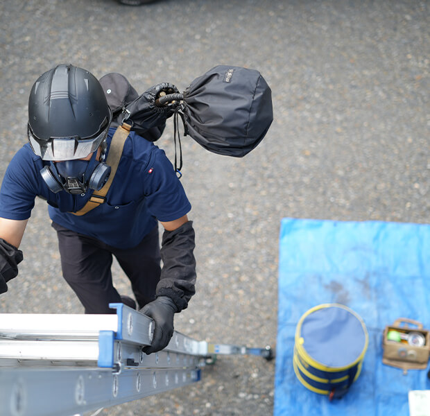 岐阜の煙突掃除人